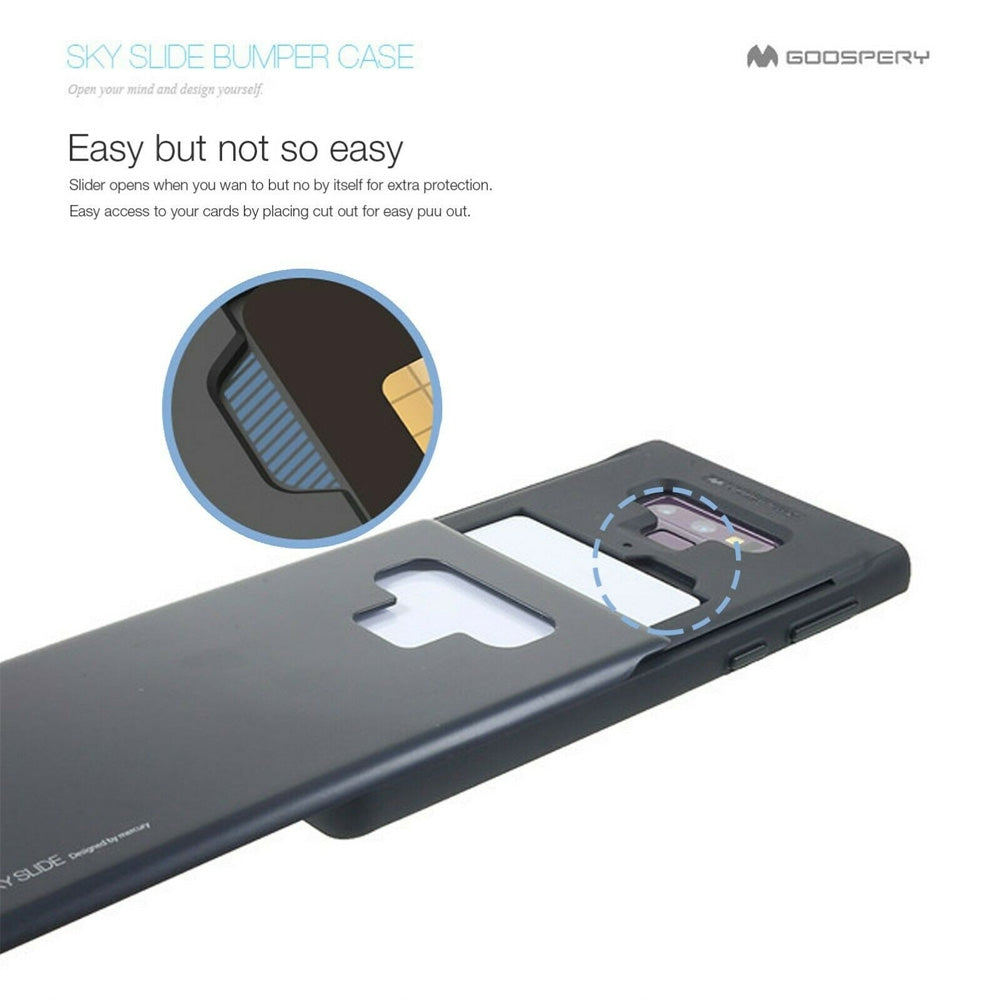 Samsung Galaxy Note 8 Shockproof Case Cover - Black