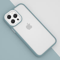 Thumbnail for Candy Color Shockproof Hybrid Bumper Case Cover for iPhone 13 Pro - Black