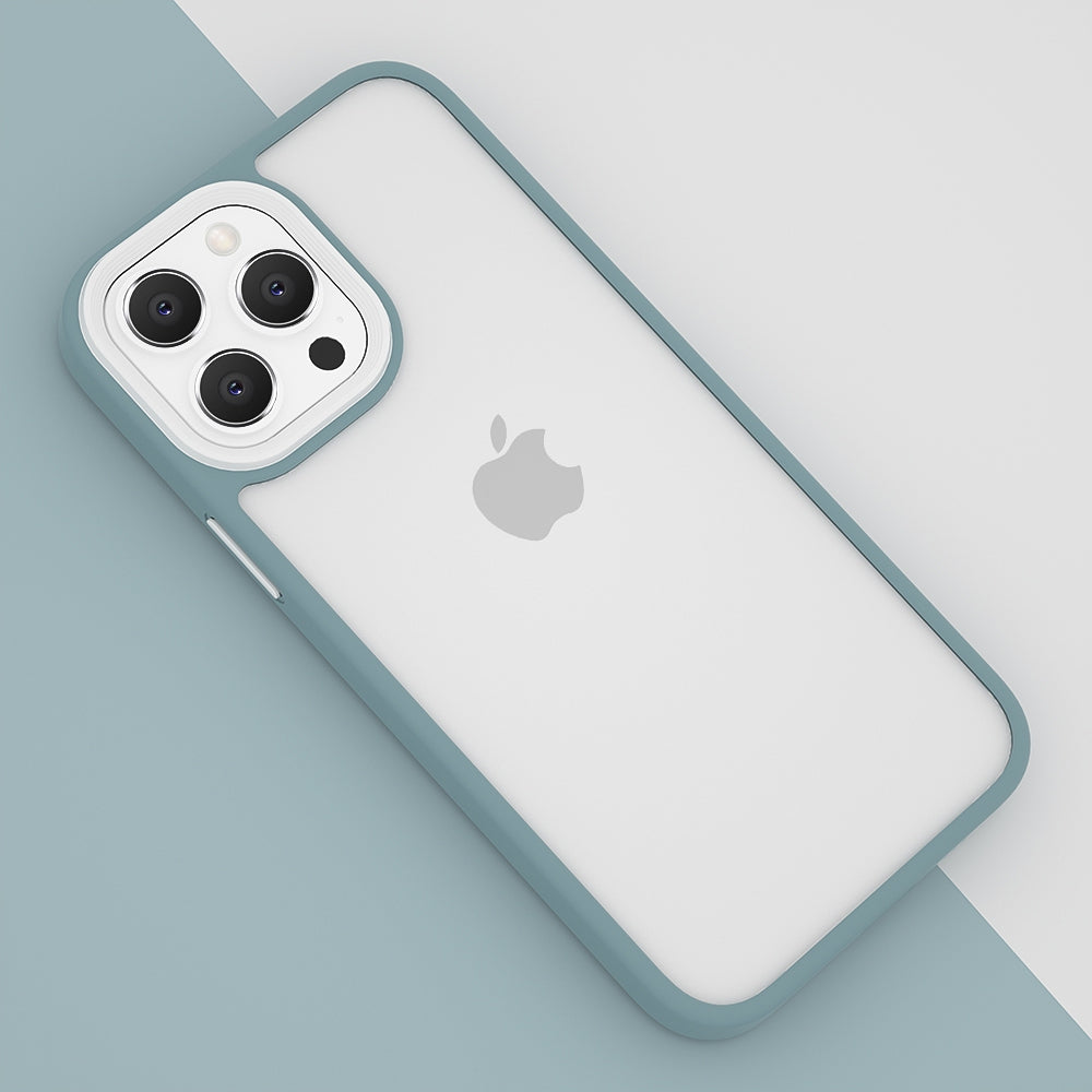 Candy Color Shockproof Hybrid Bumper Case Cover for iPhone 14 Pro - Black