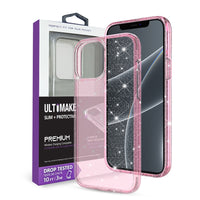 Thumbnail for iPhone 13 Pro Clear Shockproof Case Cover - Black