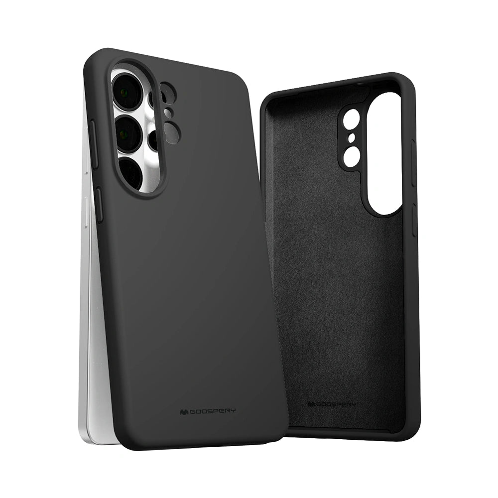 Samsung Galaxy S26 Ultra Premium Silicone Case Cover - Black
