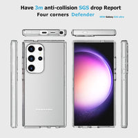 Thumbnail for Samsung Galaxy S24 Ultra Clear Shockproof Case Cover - Clear