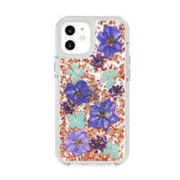 Thumbnail for Dried Flower Bling Gold Foil Clear Case Cover for iPhone 12 Pro Max - Gold
