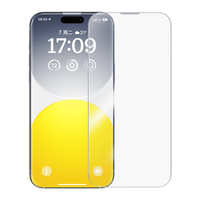 Thumbnail for iPhone 15 Pro Full Cover Clear/ Privacy/Armour Tempered Glass Screen Protector with Cleaning Kit and Easy Bracket Installation Kit