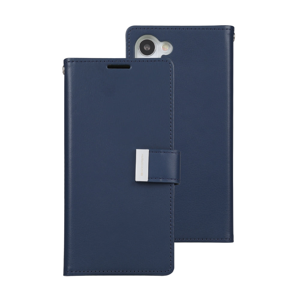 Samsung Galaxy S23 Plus Leather Wallet Flip Case Cover - Black