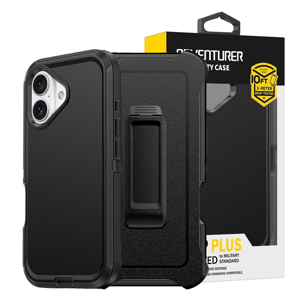iphone-16-plus-heavy-duty-armor-case-cover-black-166717 Black