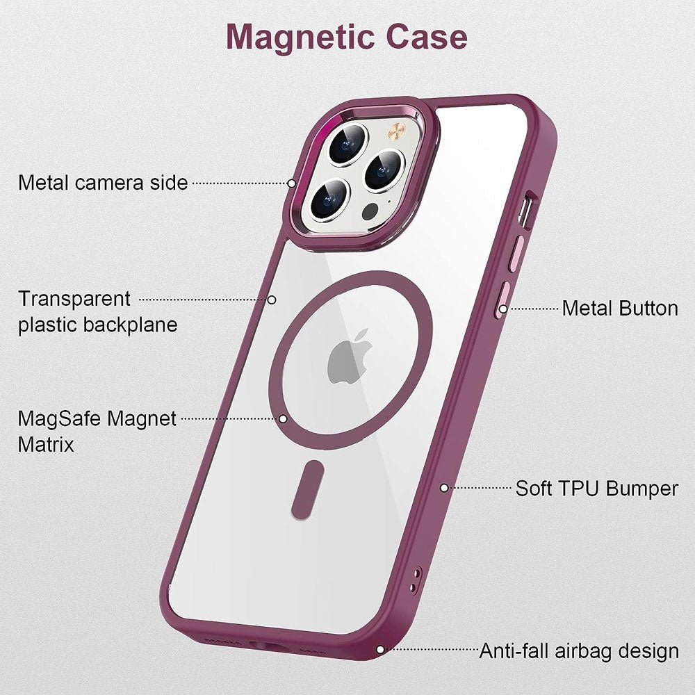 iphone-15-plus-clear-shockproof-magsafe-case-cover-black-24114 Black