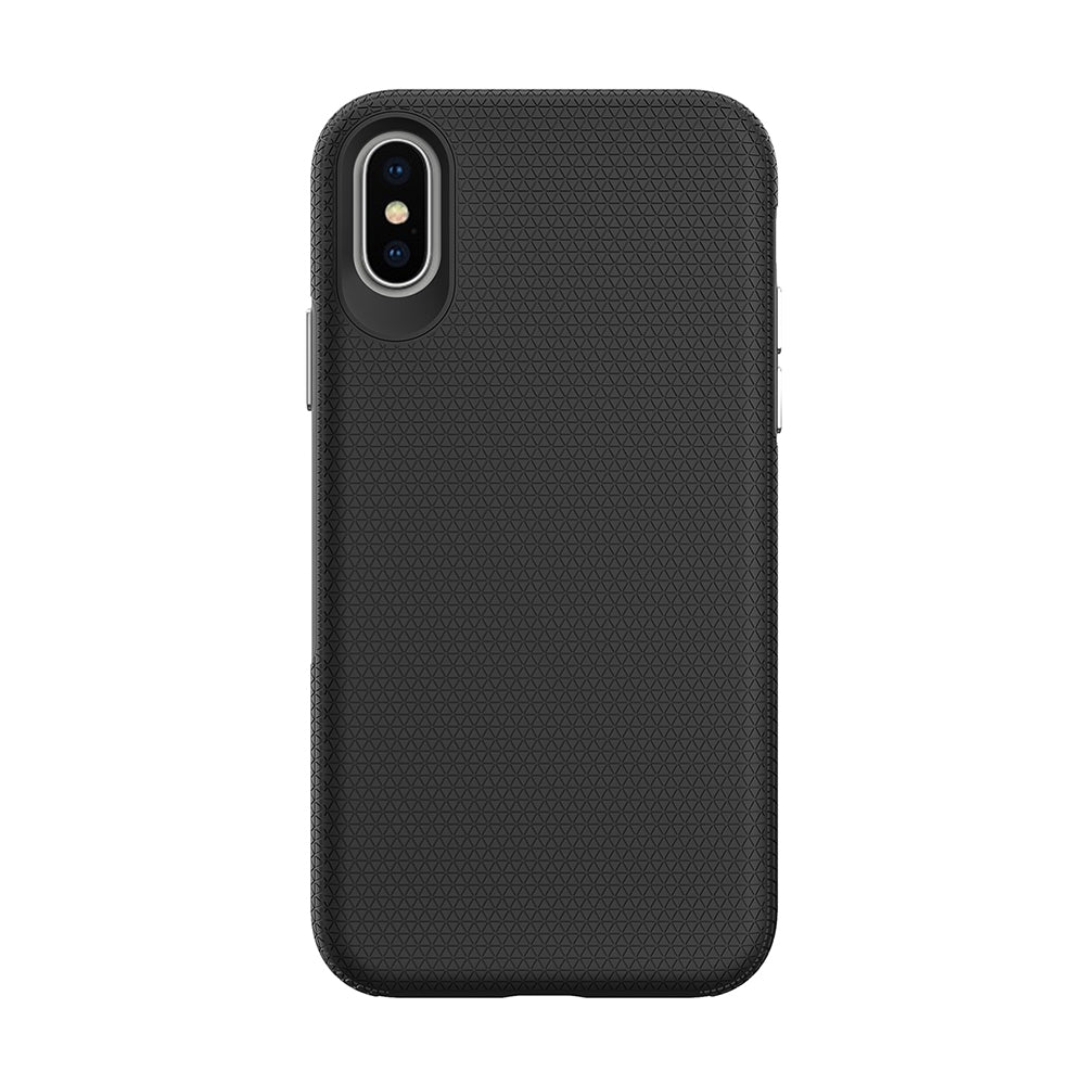 iPhone XS Max Heavy-Duty Armor Case Cover - Black