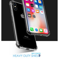 Thumbnail for iPhone XR Clear Shockproof Case Cover - Clear