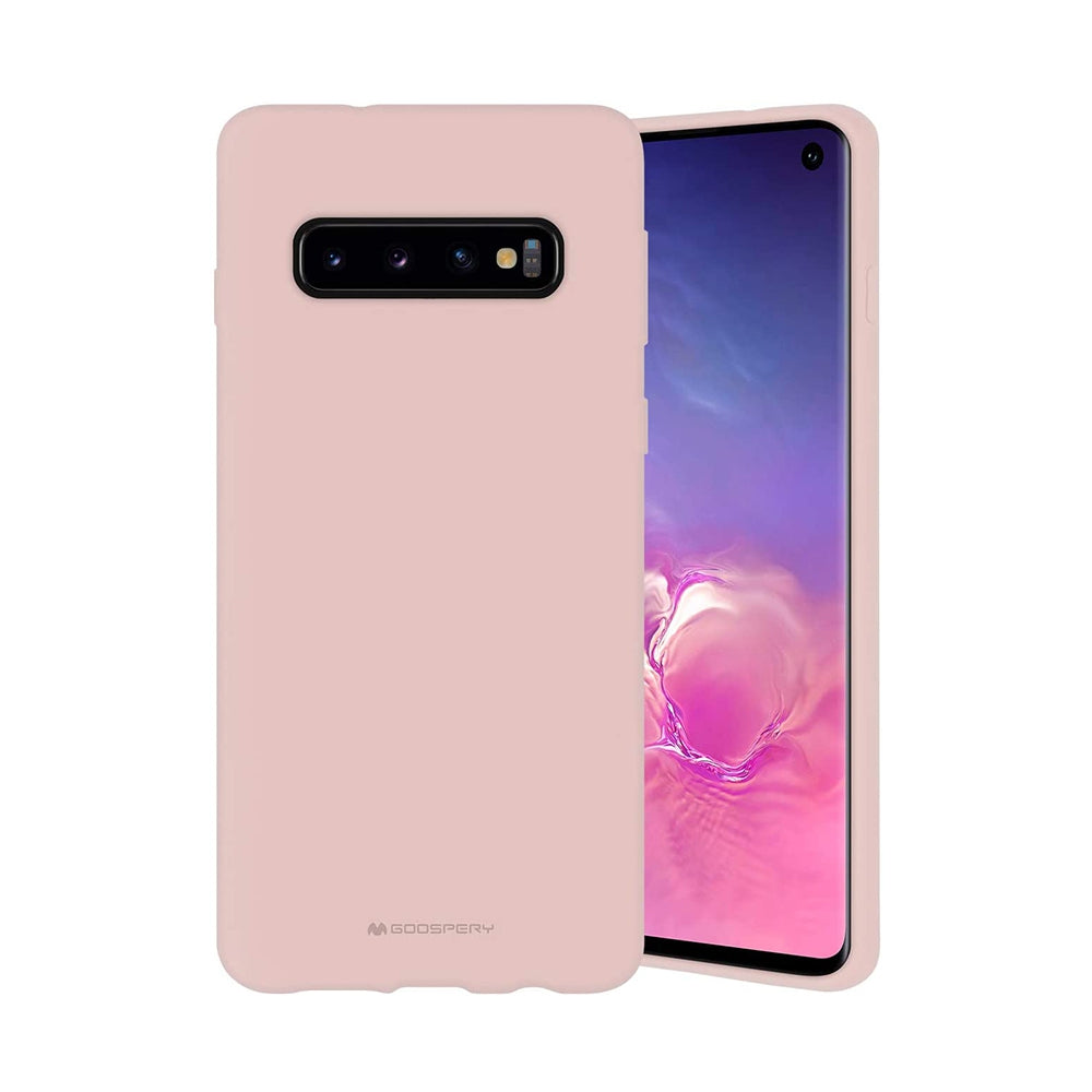 Samsung Galaxy S10 Premium Silicone Case Cover - Black