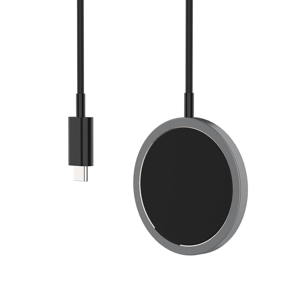 Magnetic Wireless Charging Cable - 15W Fast Charging, Compatible with MagSafe Technology & Qi Wireless Charging for All Devices Enabled with Wireless Charging