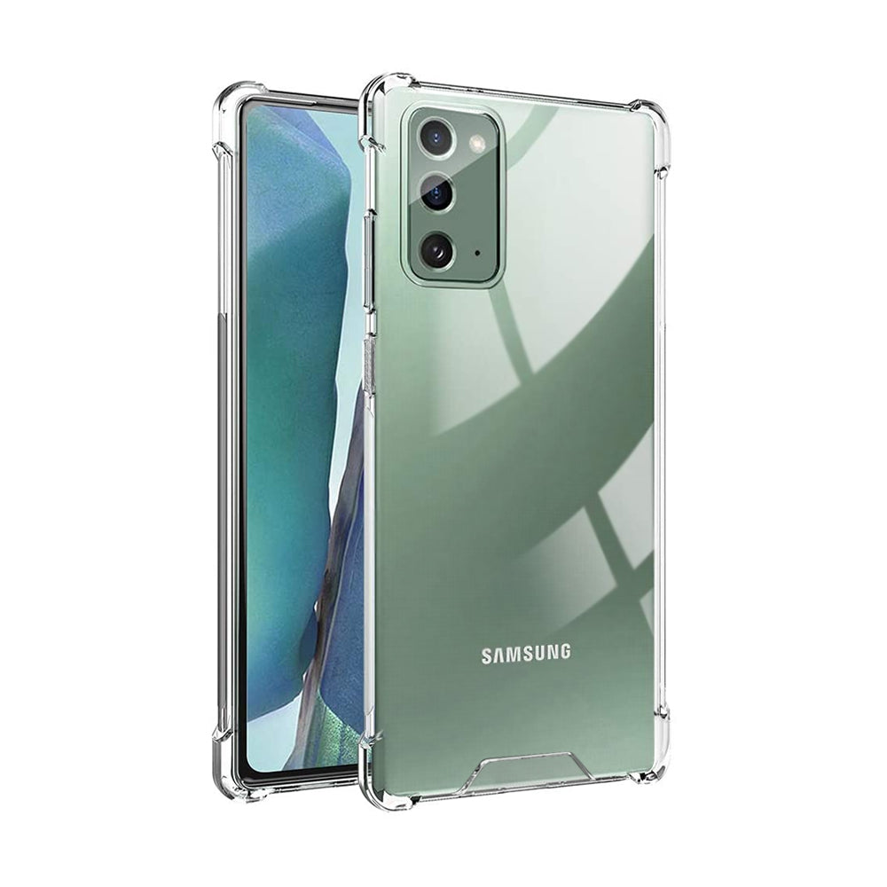 Samsung Galaxy Note 20 Clear Shockproof Case Cover - Clear