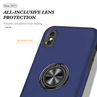 Thumbnail for iPhone X Shockproof MagSafe Case Cover - Black