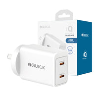 Thumbnail for GaN II 45W PD3.0 Dual USB-C Ports Charging Adapter