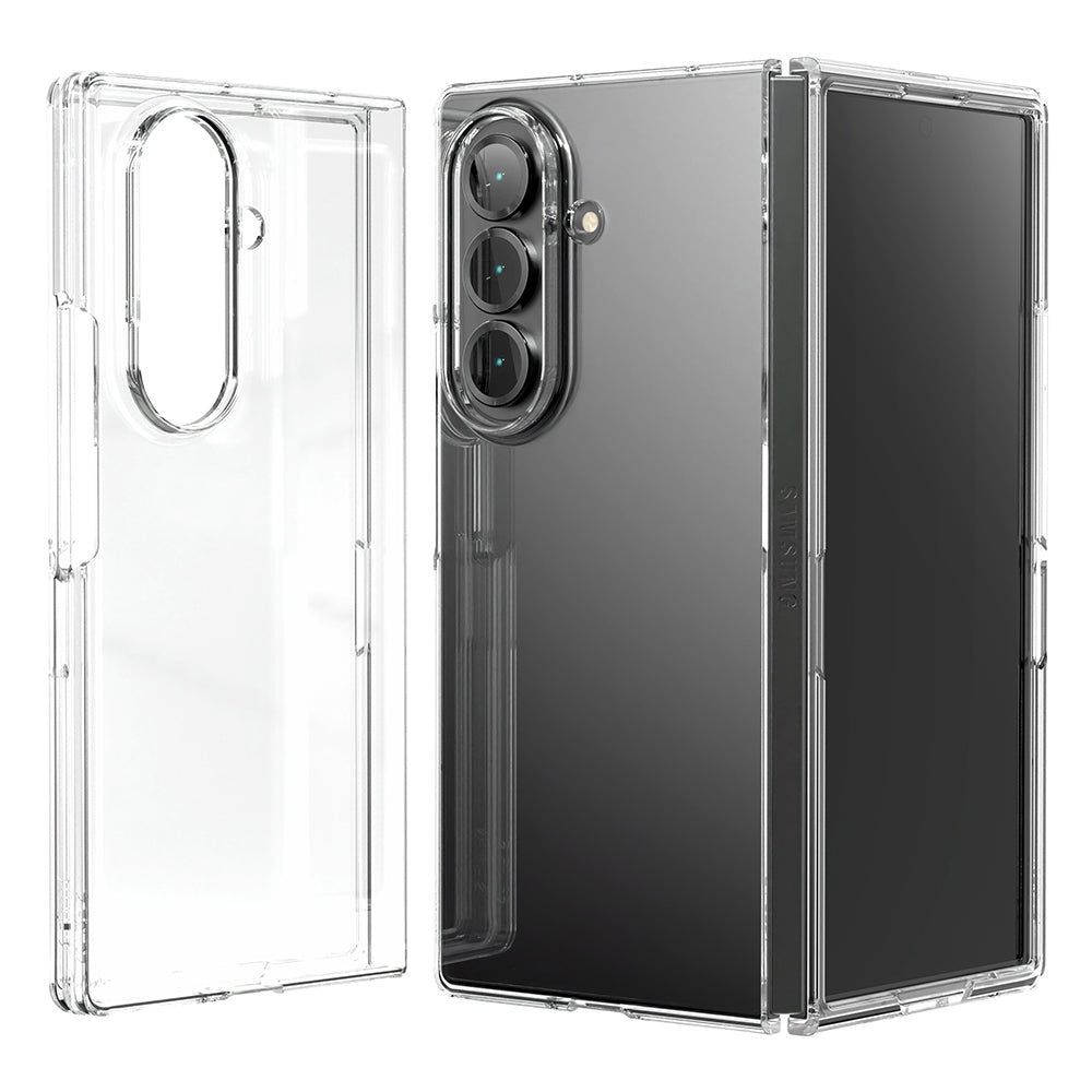 Samsung Galaxy Z Fold7 Clear Shockproof Case Cover - Clear