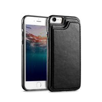 Thumbnail for iphone-6-leather-wallet-flip-case-cover-black-19553 Black