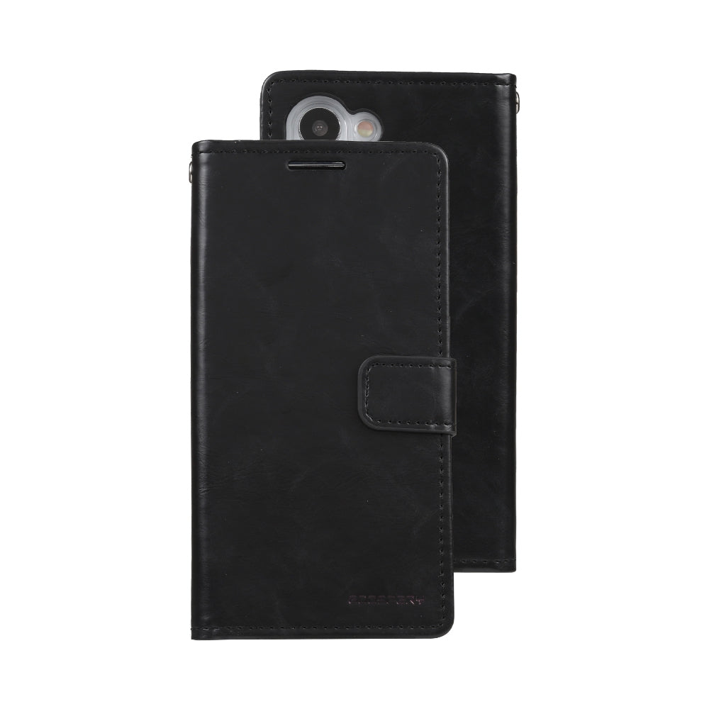 samsung-galaxy-s23-leather-wallet-flip-case-cover-black-21283 Black