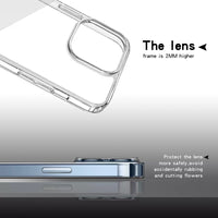 Thumbnail for High Quality Acrylic + TPU Hybrid Transparent Case Cover for iPhone 14 Plus