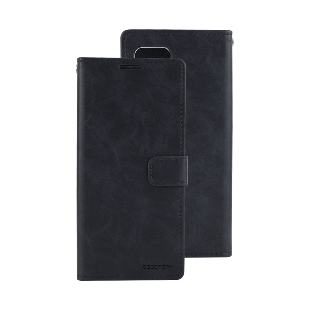 Samsung Galaxy A32 Leather Wallet Flip Case Cover - Black