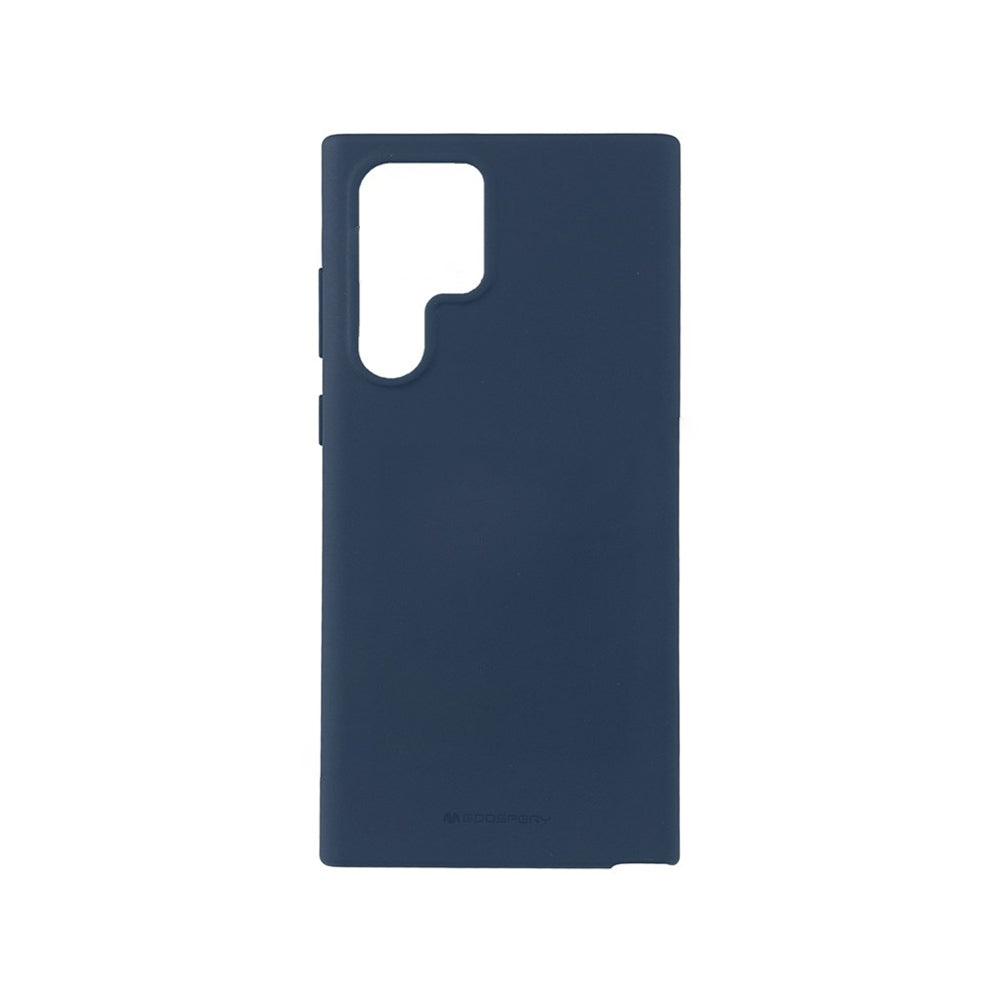 Samsung Galaxy S22 Ultra Premium Silicone Case Cover - Black