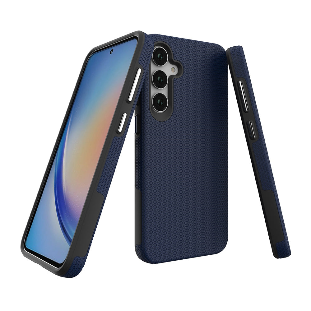 Rugged Shockproof Case for Samsung Galaxy A35 - Navy