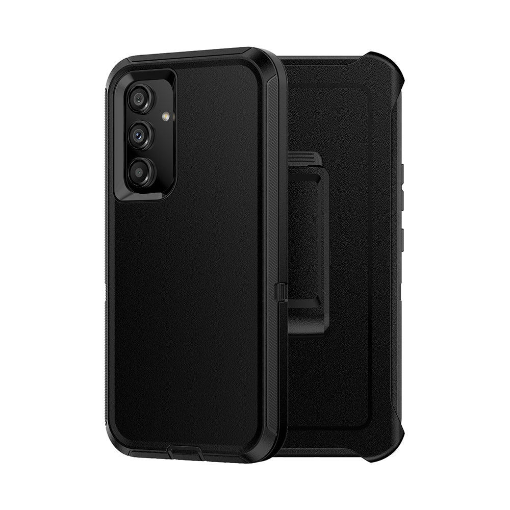 Samsung Galaxy A54 Heavy-Duty Armor Case Cover - Black