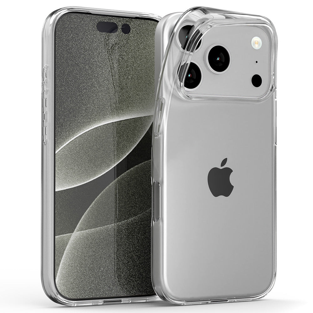 iPhone 17 Pro Clear Shockproof Case Cover - Clear
