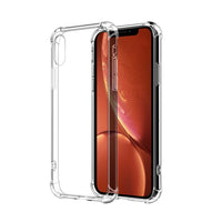 Thumbnail for iPhone XR Clear Shockproof Case Cover - Clear