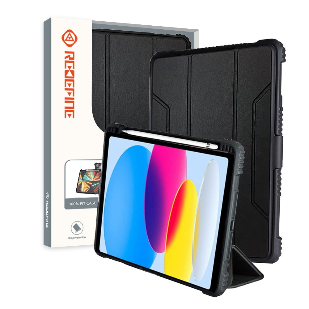 iPad (2022) Leather Wallet Flip Case Cover