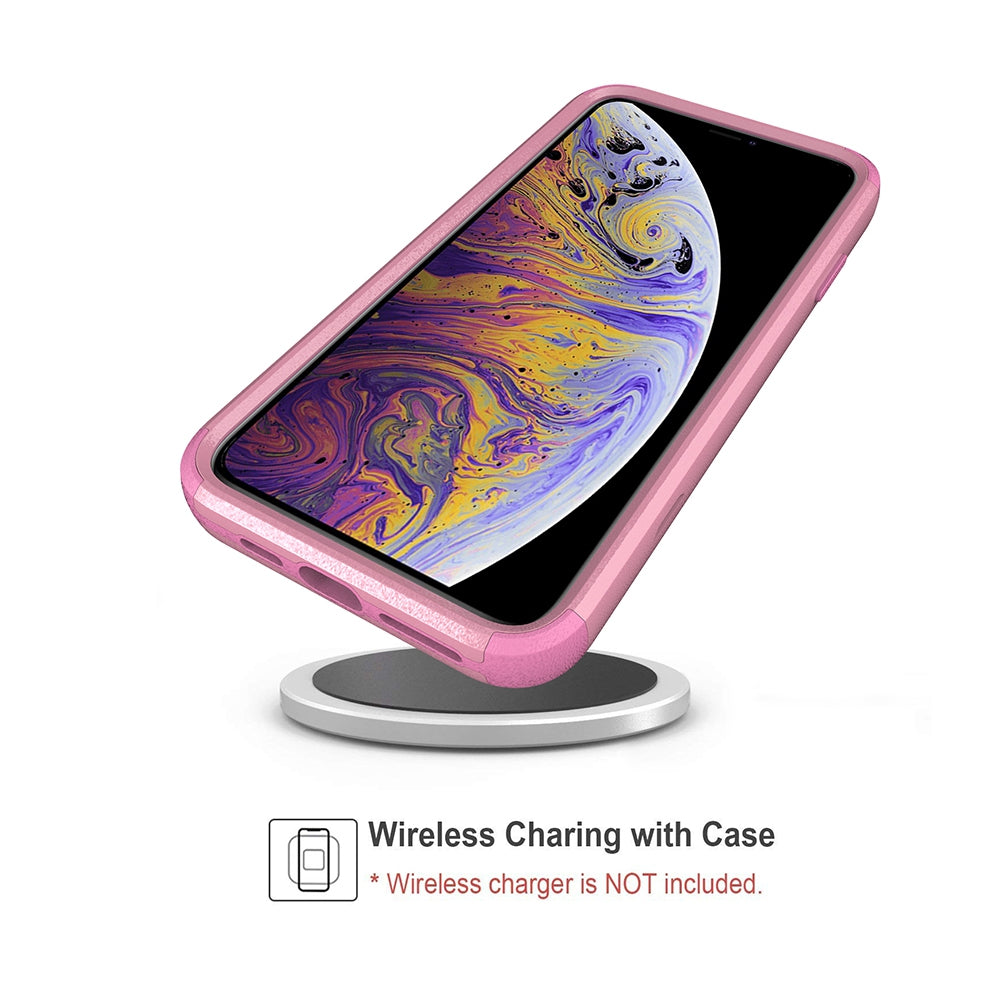 iPhone XS Max Heavy-Duty Armor Case Cover - Black