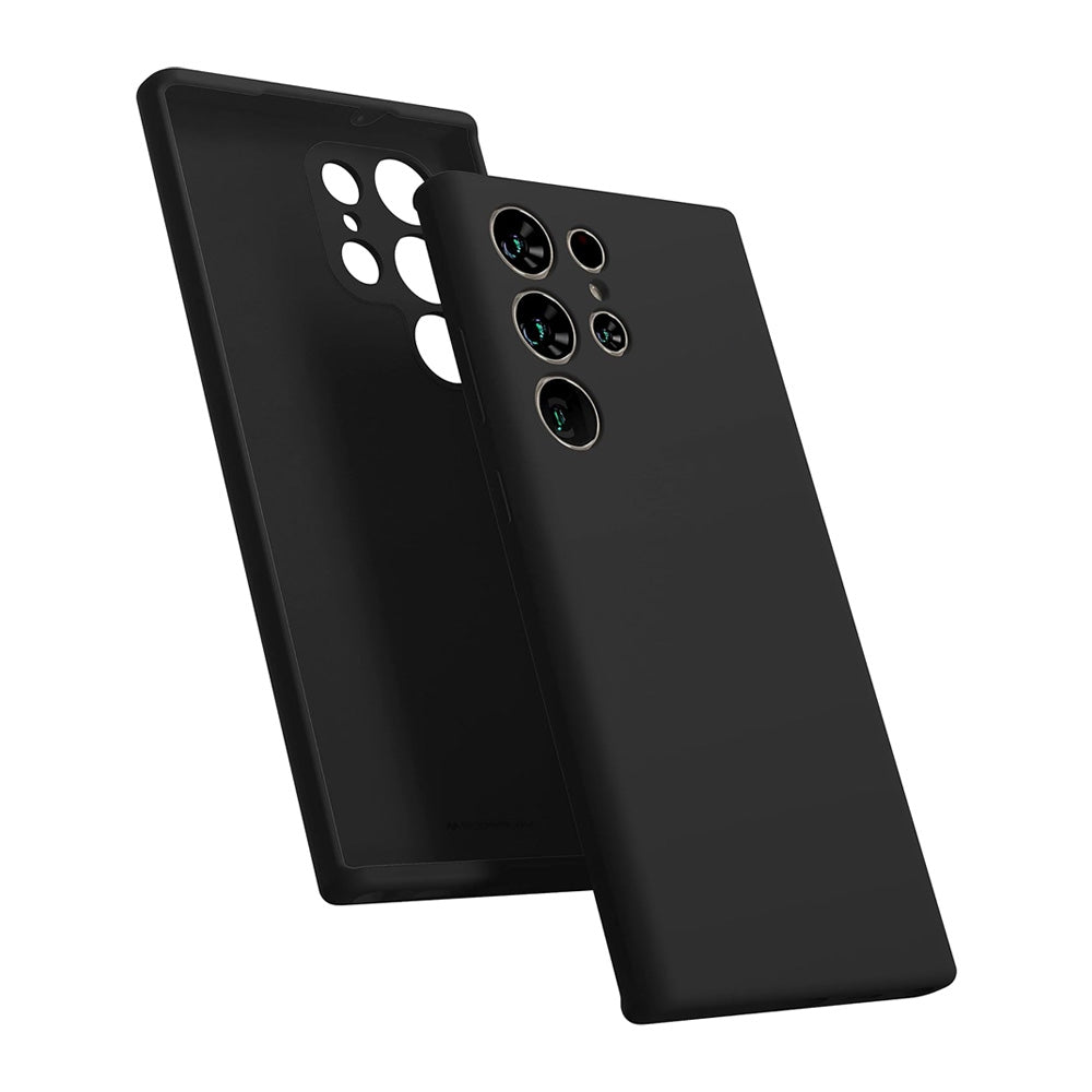 samsung-galaxy-s23-ultra-premium-silicone-case-cover-black-21442 Black