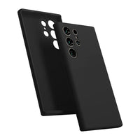 Thumbnail for samsung-galaxy-s23-ultra-premium-silicone-case-cover-black-21442 Black