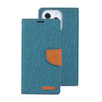 Thumbnail for iPhone 14 Pro Leather Wallet Flip Case Cover - Black