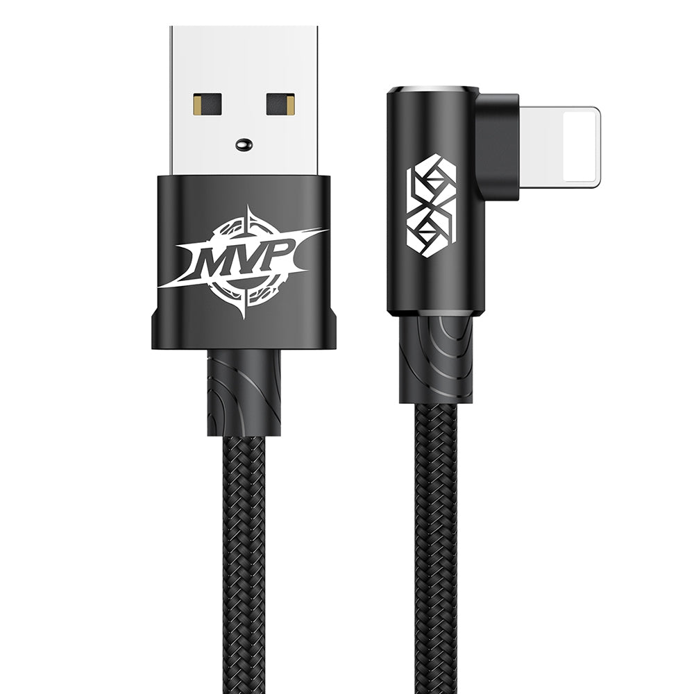 MVP Elbow Type Cable USB For IP 2A 1M - Black