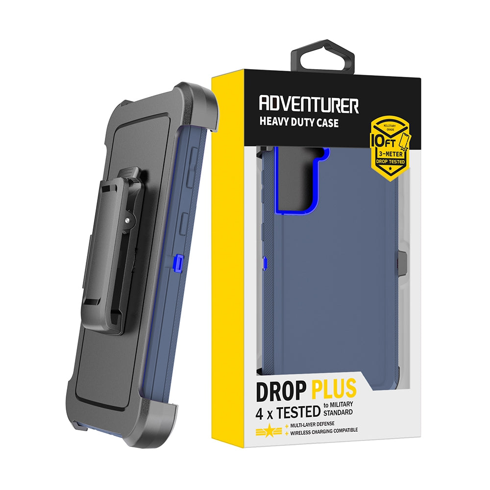 Samsung Galaxy S20 FE Heavy-Duty Armor Case Cover - Black