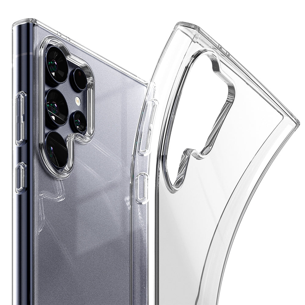 Samsung Galaxy S24 Ultra Clear Shockproof Case Cover - Clear