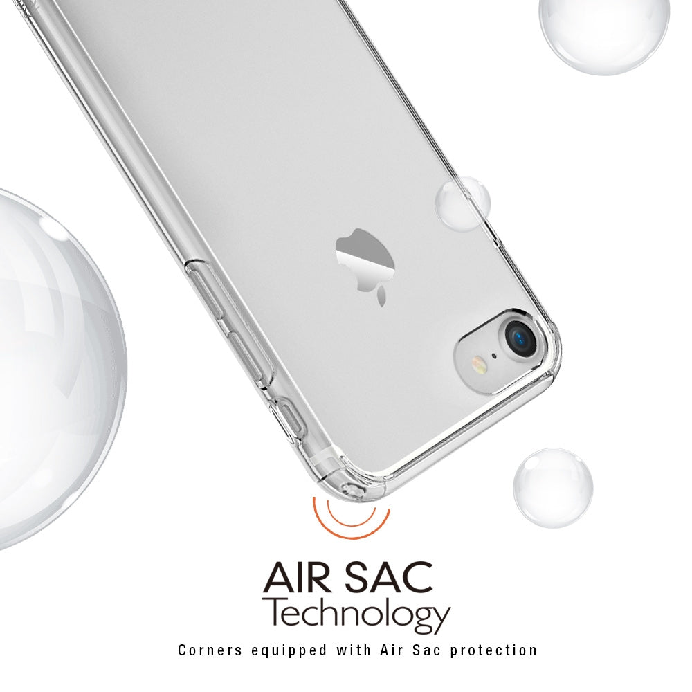 iPhone 7 Clear Shockproof Case Cover - Clear