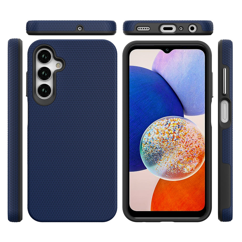 Samsung Galaxy A25 Heavy-Duty Armor Case Cover - Black