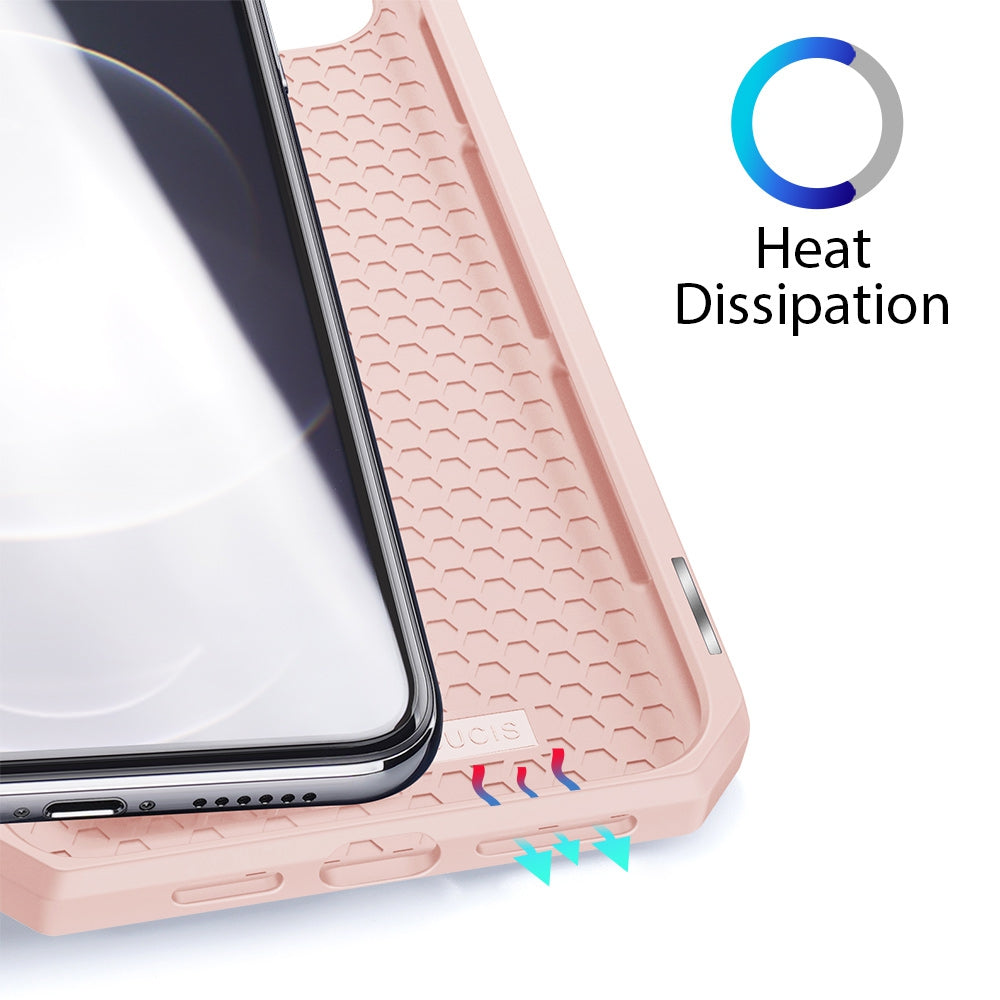 SKIN-X Series Magnetic Flip Case Cover for iPhone 12 mini - Black