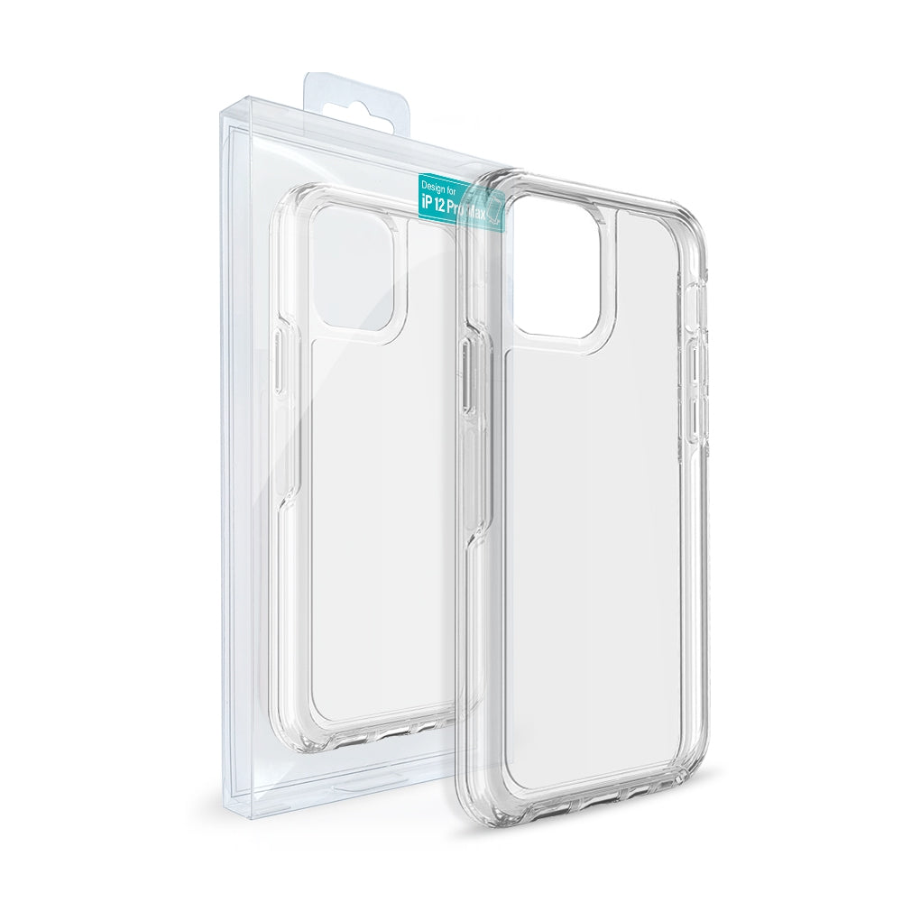 Clear Acrylic Shockproof Case Cover for iPhone 12 Pro Max