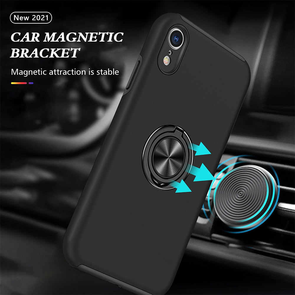 iPhone XR Shockproof MagSafe Case Cover - Black