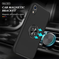 Thumbnail for iPhone XR Shockproof MagSafe Case Cover - Black