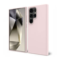 Thumbnail for samsung-galaxy-s24-ultra-premium-silicone-case-cover-pink-166427 Baby Pink