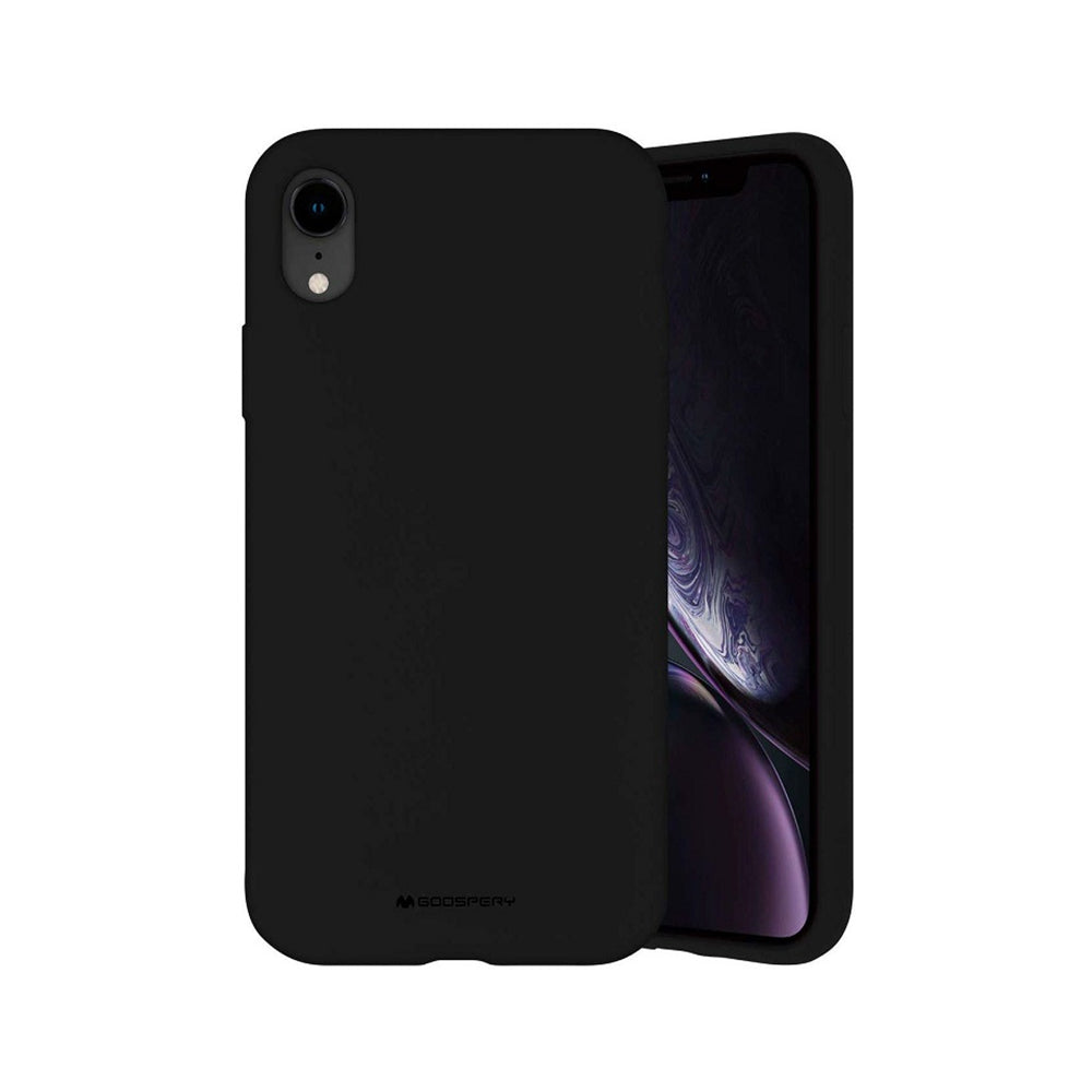 iphone-xr-premium-silicone-case-cover-black-21412 Black