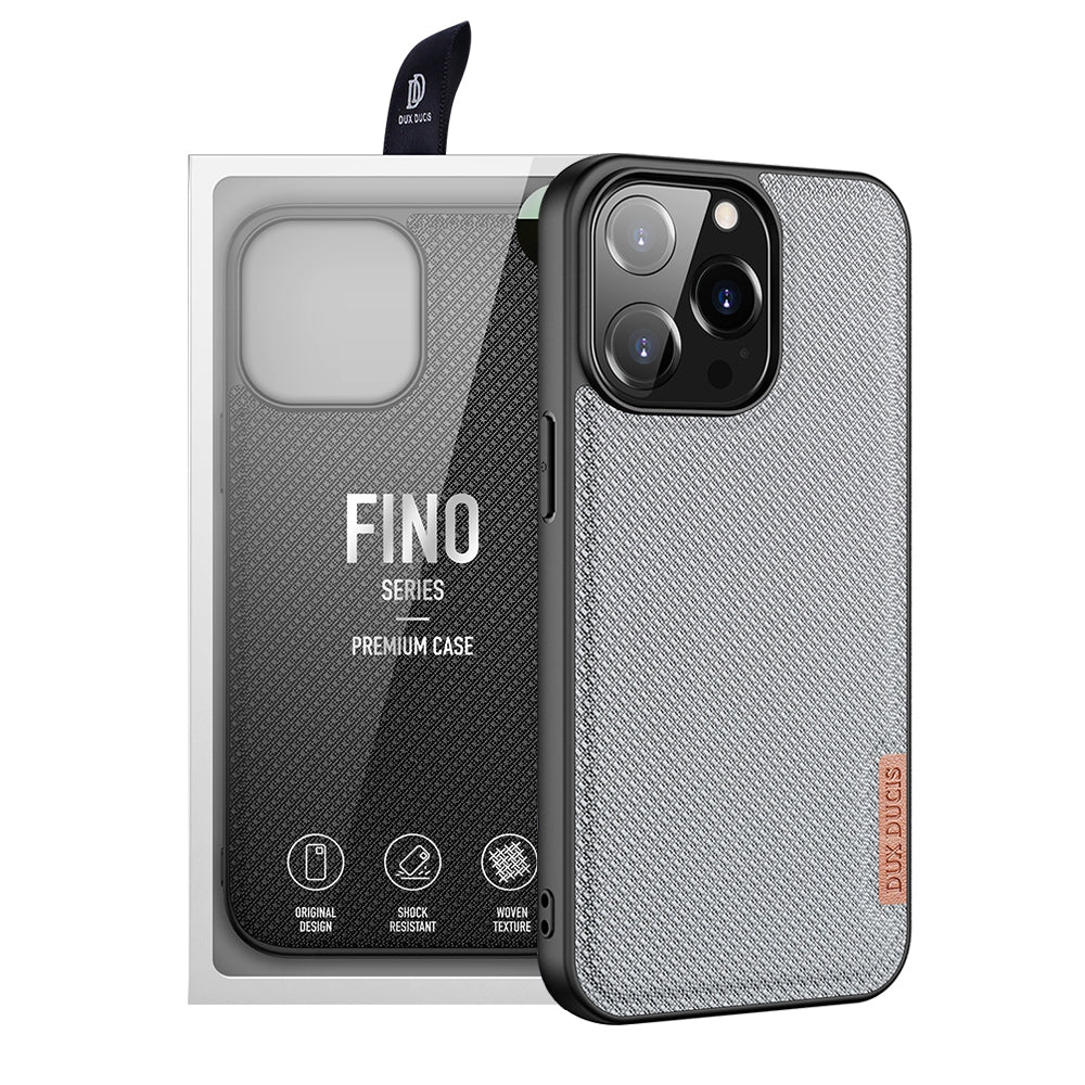 Fino Series Premium Case Cover for iPhone 13 Pro - Black
