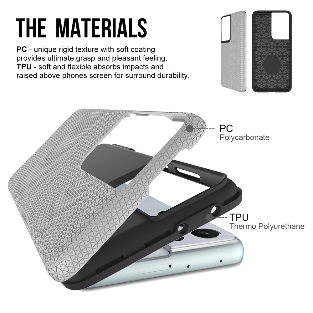 Samsung Galaxy S21 Ultra Heavy-Duty Armor Case Cover - Black