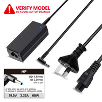 Thumbnail for Laptop Power Adapter H651954530 For HP 250 G2 G3 G4 G5 15-R 15-R100NW 15-R101NW 15-R104NW 15-R233NW 15-R253N (With Pin Inside)