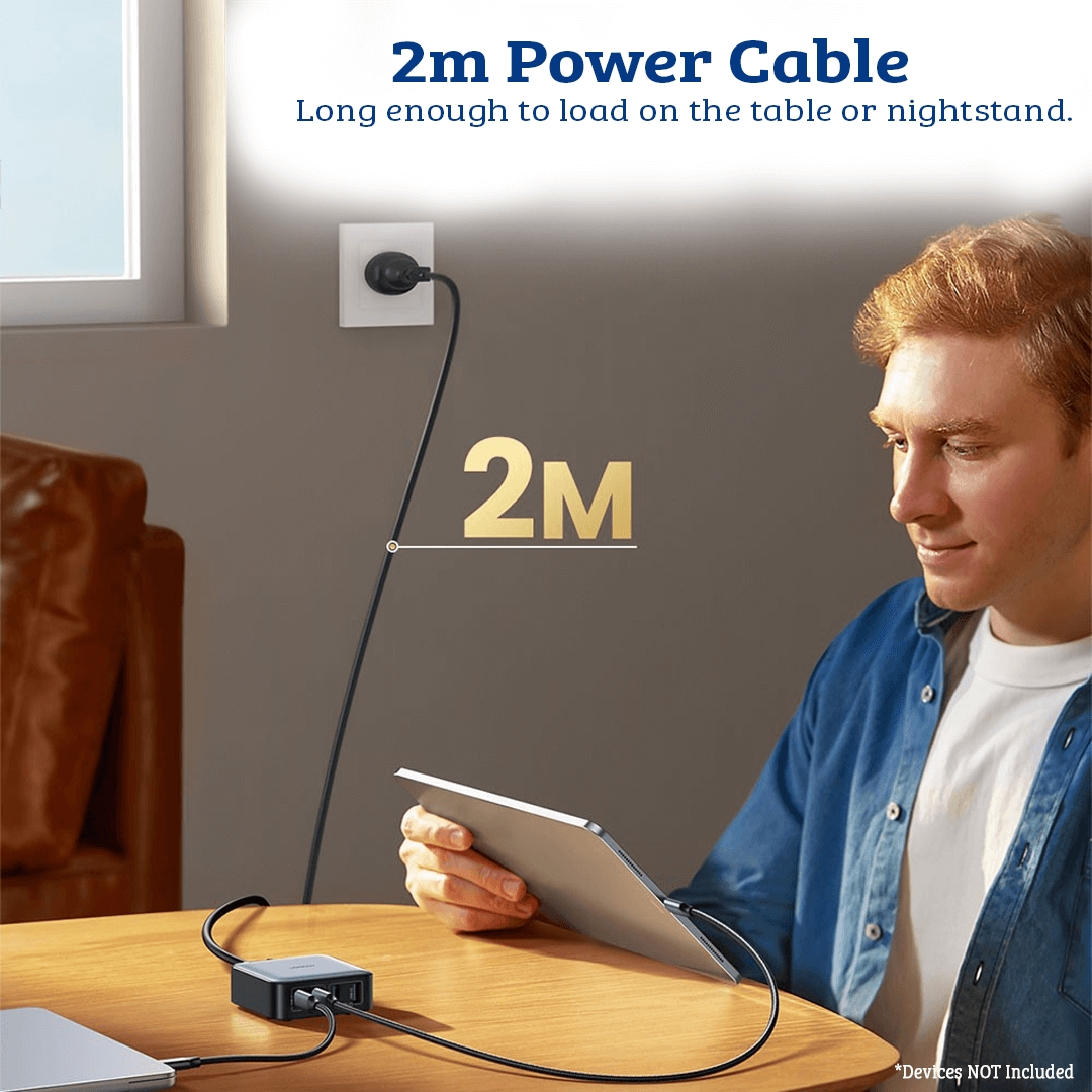 65W 4-Port PD GaN Fast Charger - Power and Versatility Combined