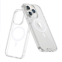 Thumbnail for iPhone 15 Plus Compatible Case Cover: High-Quality Acrylic + TPU Hybrid Transparent, Compatible with MagSafe Technology