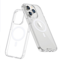 Thumbnail for iPhone 15 Pro Max Compatible Case Cover Featuring High Quality Acrylic + TPU Hybrid Transparent Compatible with Magsafe Technology